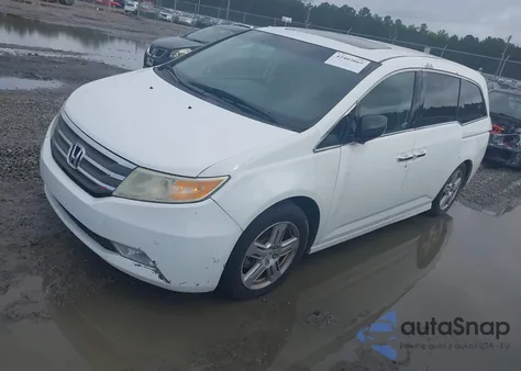 2011 Honda Odyssey Touring/Touring Elite from USA, damaged, VIN 5FNRL5H93BB025168